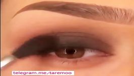 میکاپ چشم سایه مشکی زیبا در تارمو