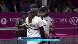 Choi v Valencia  Recurve Women’s Quarterfinal Mexico