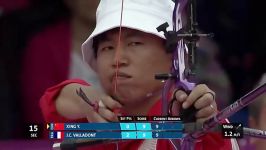 Xing v Valladont  Recurve Men’s Quarterfinal Mexico