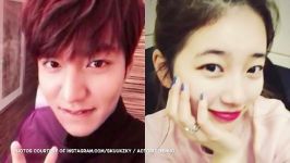 Suzy and Lee Min Ho