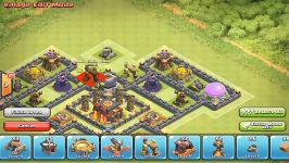 MAp War Clash Of Clans Th9