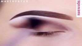 آرایش چشم سایه سفید خط چشم زیبا در تارمو