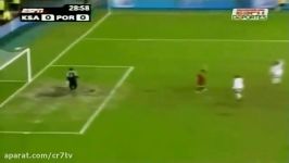 هایلایت کامل بازی کریس رونالدو مقابل عربستان سعودی 2006