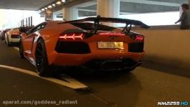 Lamborghini Aventador Spitting FLAMES