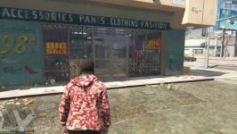 دزدی لباس فروشی در GTA V