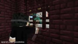 مبارزه هیروبراین وهکر herobrine vs hacker