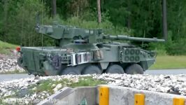 شلیک های زره کوب M1128 Stryker MGS آمریکا