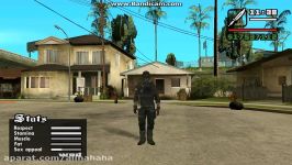 مجموعه اسکین call of duty برای gta san گیم پلی خودم