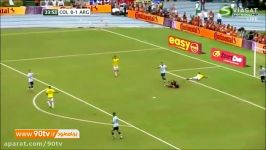 خلاصه بازی کلمبیا ۰ ۱ آرژانتین