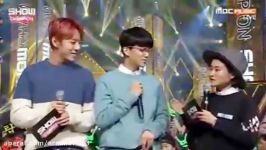 151118 Show Champion B.A.P Daehyun and Youngjae Interv