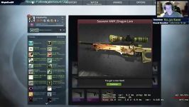 Souvenir AWP Dragon Lore Factory New Unboxing