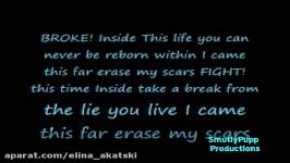 Evans Blue~Erase My Scars Lyrics