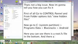 Fix Root.fs Problem while Rooting Bluestacks