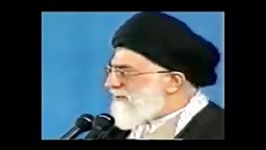 امام خامنه ای دست خداوند ملت ایران است