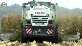 Claas Jaguar 870 Shredlage op demotour in Nederland