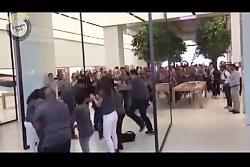 ویدئو کامل افتتاحیه بزرگترین اپل استور دنیا در دبی