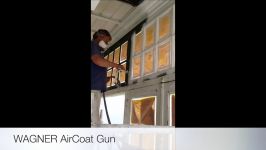 نقاشی پنجره چوبی ایرکوت WAGNER AirCoat  شماره ۱