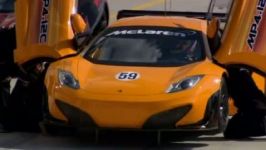 new McLaren MP4 12C GT3 2011 The Launch