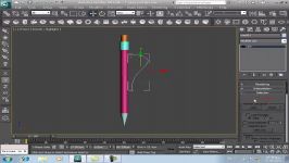 آموزش 3DMAX فارسی ۴۶ ساخت مداد مدلسازی