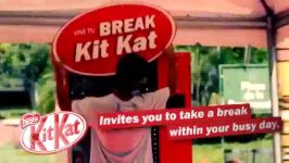 کمپین تبلیغاتی خلاقانه Kit Kat
