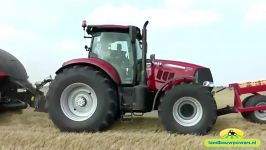 Stro persen met de nieuwe Case IH Puma CVX 185 van Simo