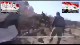 کشته شدن تروریست ناشی داعش توسط تک تیرانداز ارتش سوریه