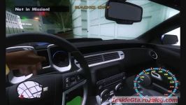 فیلم رانندگی ماشین chevrolet camaro zl1 در Gta Sa