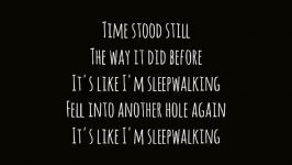 Bring Me The Horizon  Sleepwalking lyrics