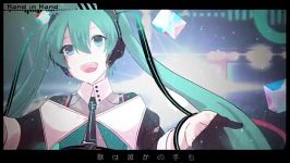 Vocaloid Hatsune Miku  hands in hands