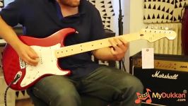 تست گیتار Fender Standard Stratocaster