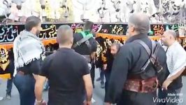 علم كشى حسین اباد مهرشهر كرج روز تاسوعا