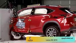 lexus nx 2015 تست تصادف لکسوس