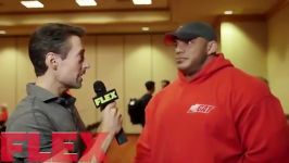 Big Ramy at the 2015 Mr Olympia Athlete Meeting