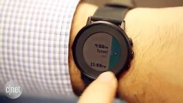 Pebble Time Round is a sleek round watch