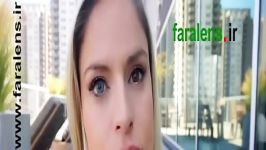 لنز رنگی سولوتیکا نچرال کالرز faralens.ir  Topazio