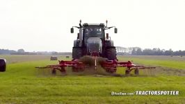 Grass Raking Baling