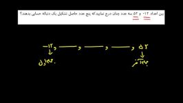 ریاضی دوم دبیرستان  دنباله ها  درسنامه چهارم