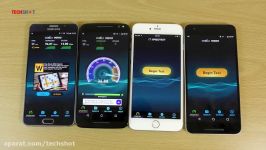 تست سرعت WiFi در نوت5، آیفون+6s، نکسوس6P موتوX Style