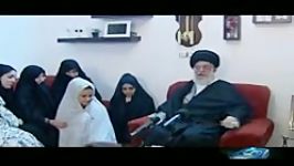 بازدید سرزده امام خامنه ای خانواده شهید دوراندیش