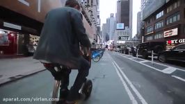 Inu a self folding electric scooter for the city