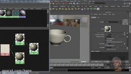 Maya 3D  VRay  Porcelain Shader BlendMat