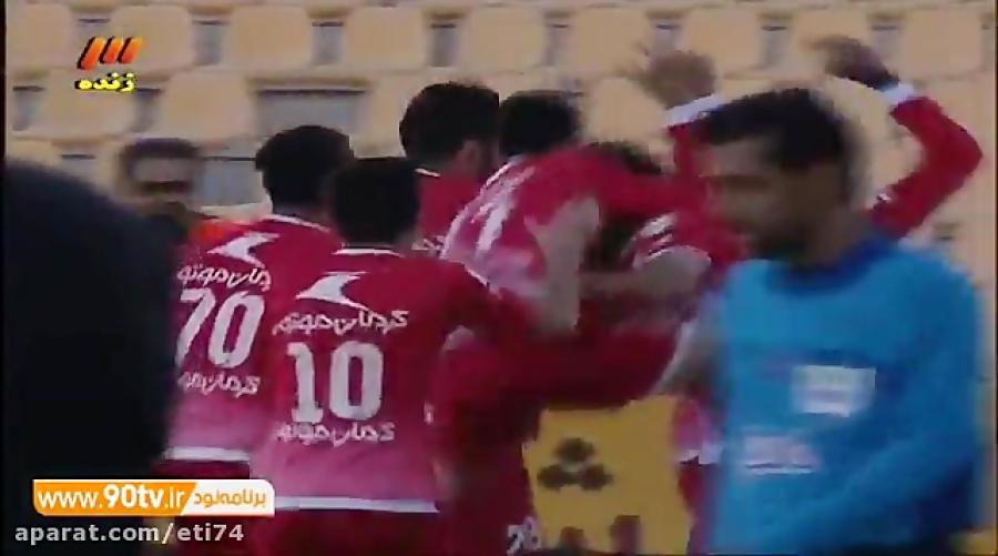 گل پرسپولیس به نفت تهران میلاد کمندانی 