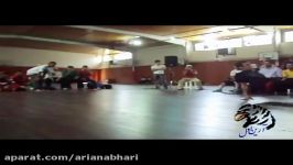 bboy Grubby VS bboy Farzin  مسابقه برک دنس