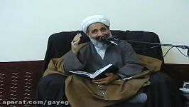 آیت الله جرجانی شاهرودی در مشهد در خانه آقای مصدق 1