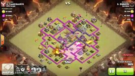 Clash of Clans  TH8  DragBalloon  Dimata vs lvl 77