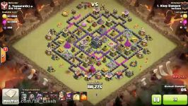 Clash of Clans  TH9  Hog  King Danger vs lvl 88