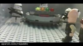 Stop motion animation LEGO Star Wars Droid