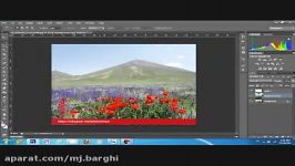 آموزش فتوشاپ cs6 به زبان فارسی درس چهارم تنظیمات رنگی