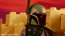 LEGO Star Wars Boba Fett escapes the Sarlacc