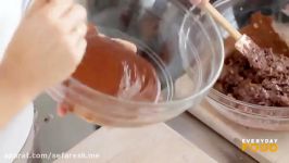 No Bake Triple Chocolate Brownie  Everyday Food with